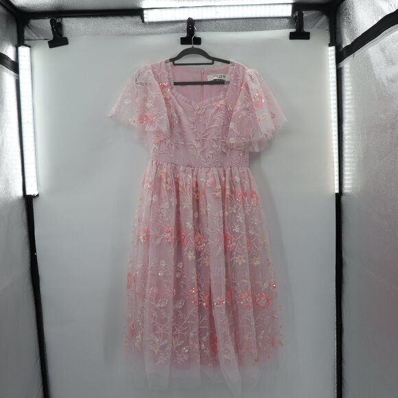 JessaKae Dresses & Skirts - JessaKae Pink Floral Midi Dress